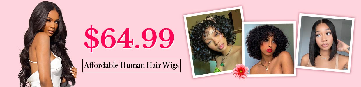Affordable Human Hair Wigs