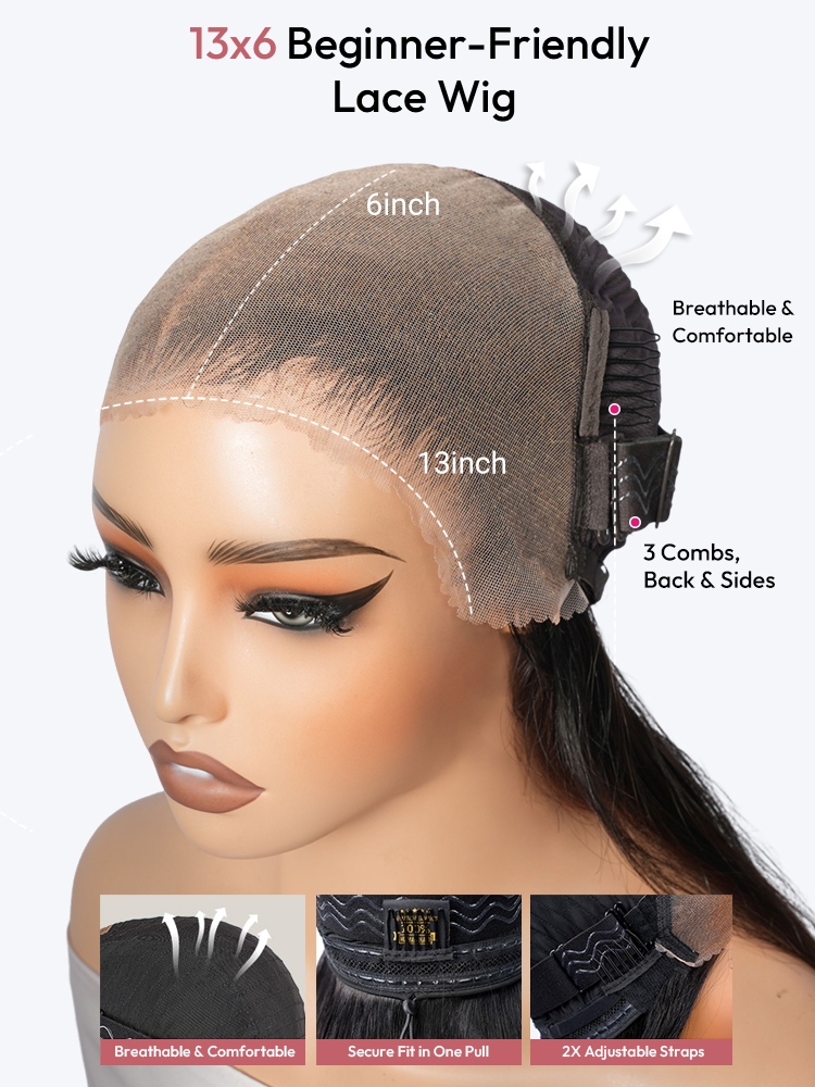 13x6 Beginner-Friendly Lace Wig