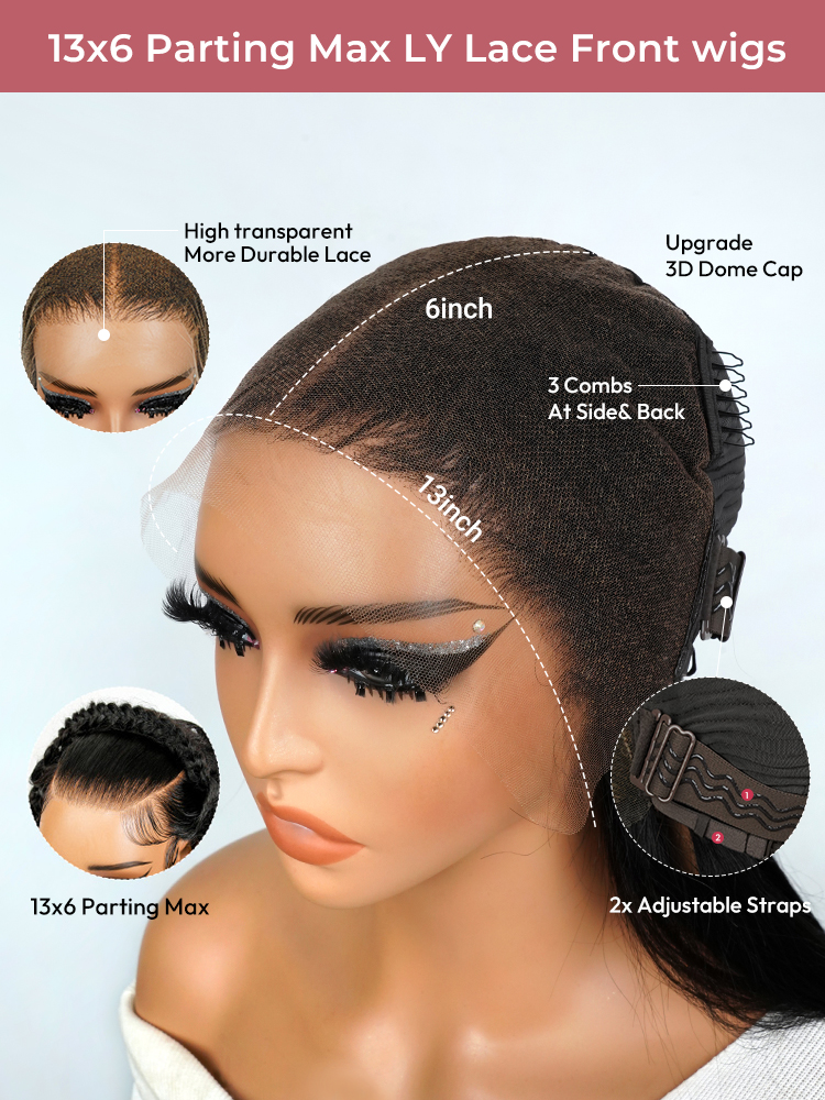 13*6 Lace Front Hair Wigs