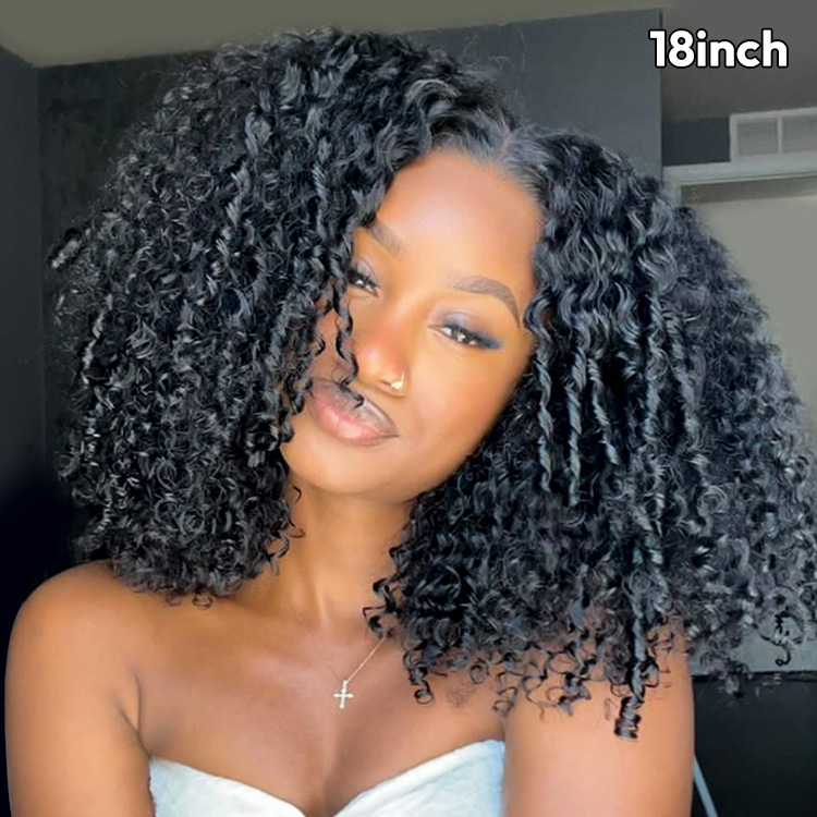 Curly Glueless Wig
