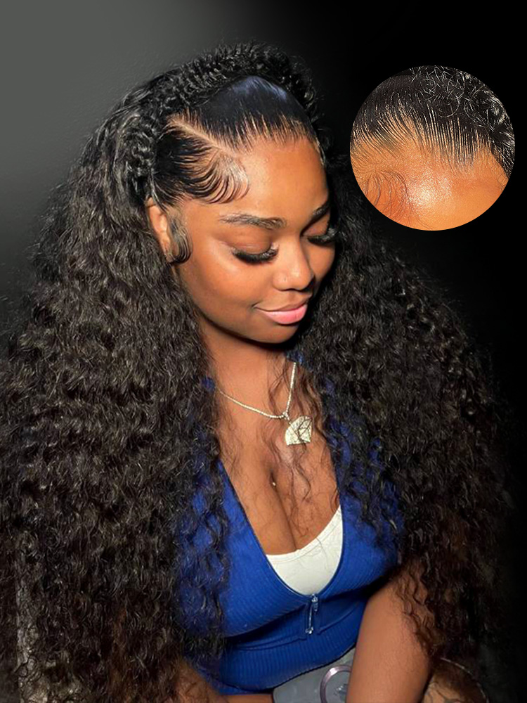 Glueless Water Wave Wig Glueless Water Wave Wig