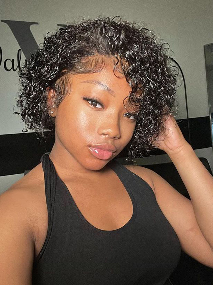 Curly Pixie Cut Wig
