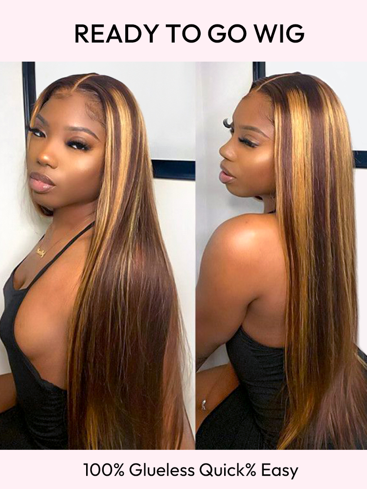 Human Hair Wigs With Highlights
