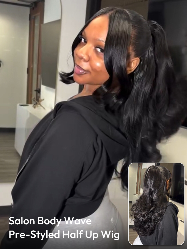 Pre-Styled Loose Body Wave Wig