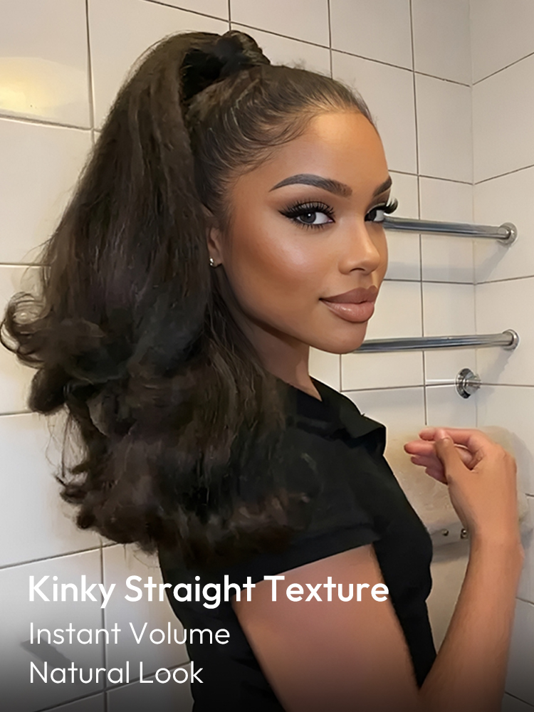 Yaki Straight Ponytail