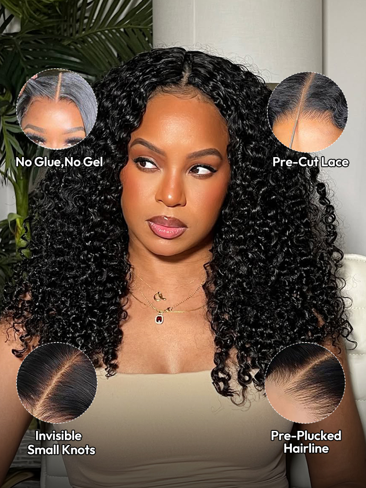 Curly Glueless Wig Curly Glueless Wig