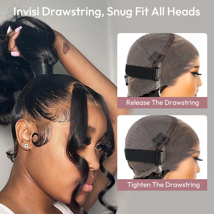 Glueless Invisi Drawstring Wig Glueless Invisi Drawstring Wig