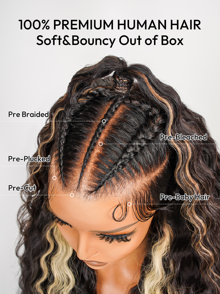 Crimped Wavy Wig Crimped Wavy Wig