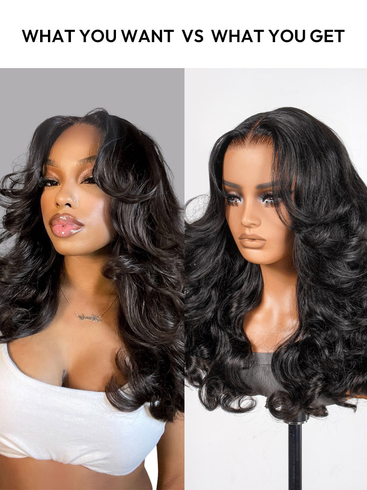 Chic Layered Cut Wave Wig Chic Layered Cut Wave Wig