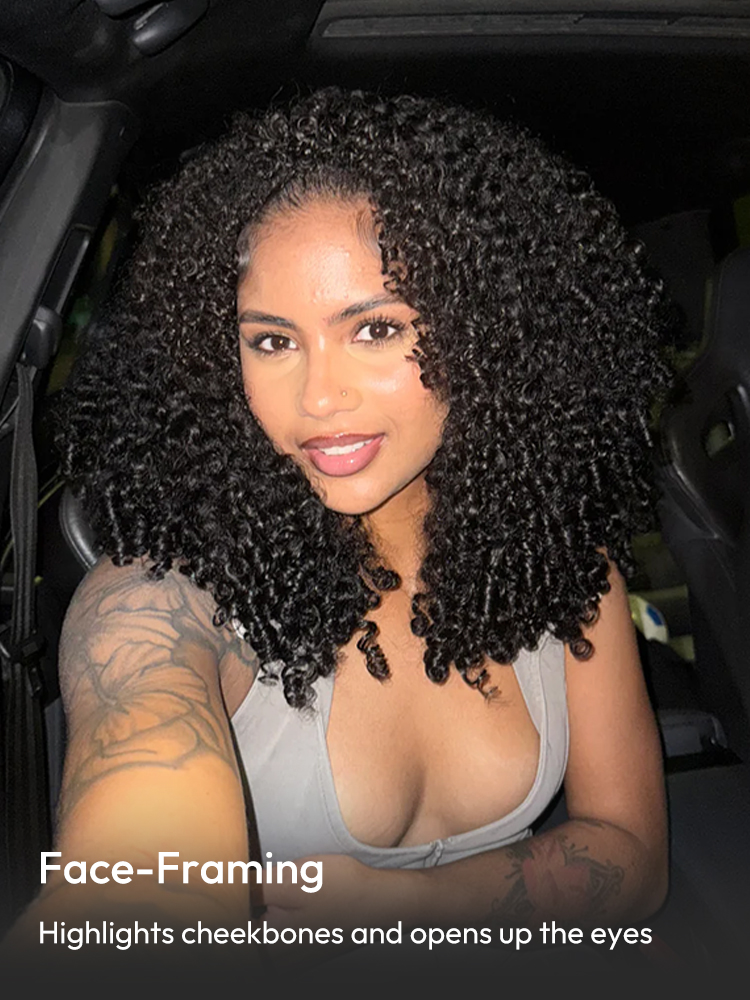 Full Density Pixie Curly Wigs