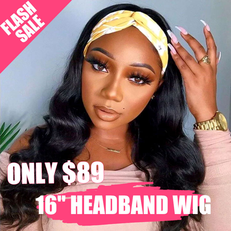 Body Wave Headband Wigs