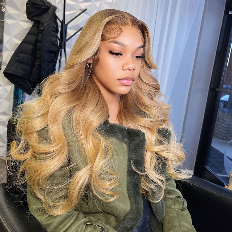 Ombre Blonde Lace Wigs