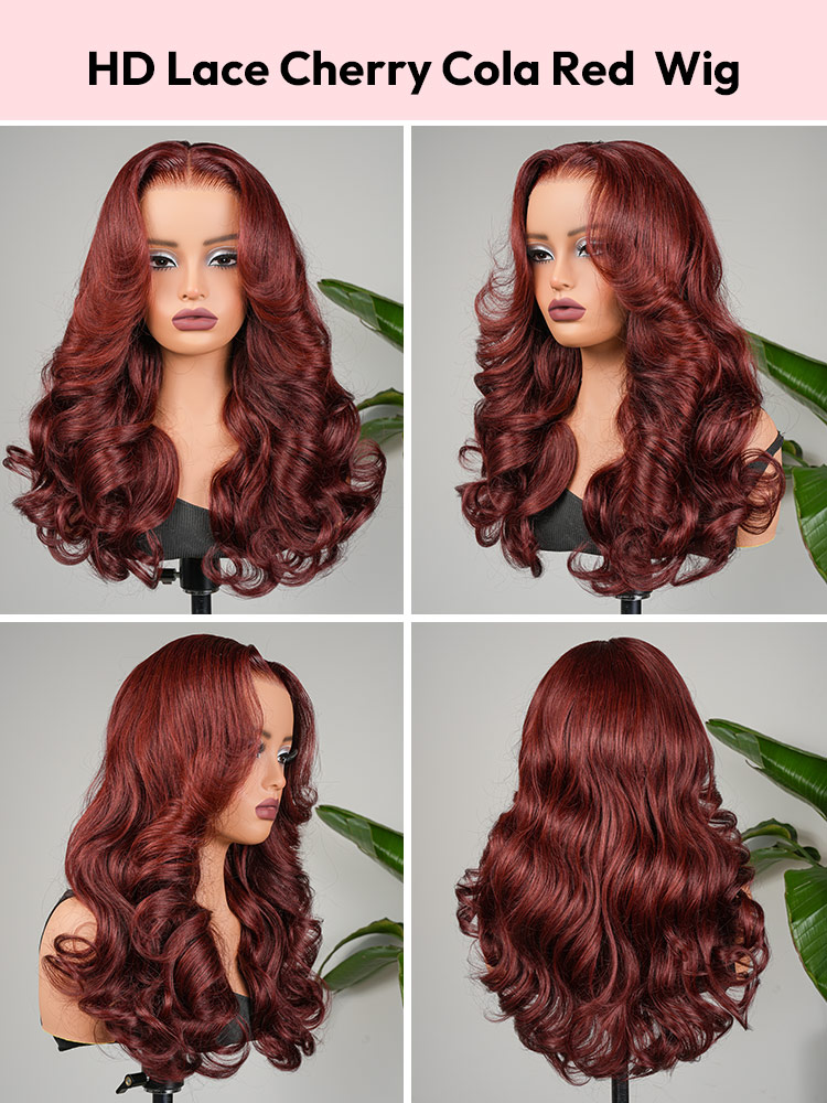 Cherry Cola Red Wig Cherry Cola Red Wig
