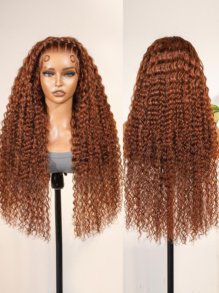 Pre-braided Deep Wave Wigs