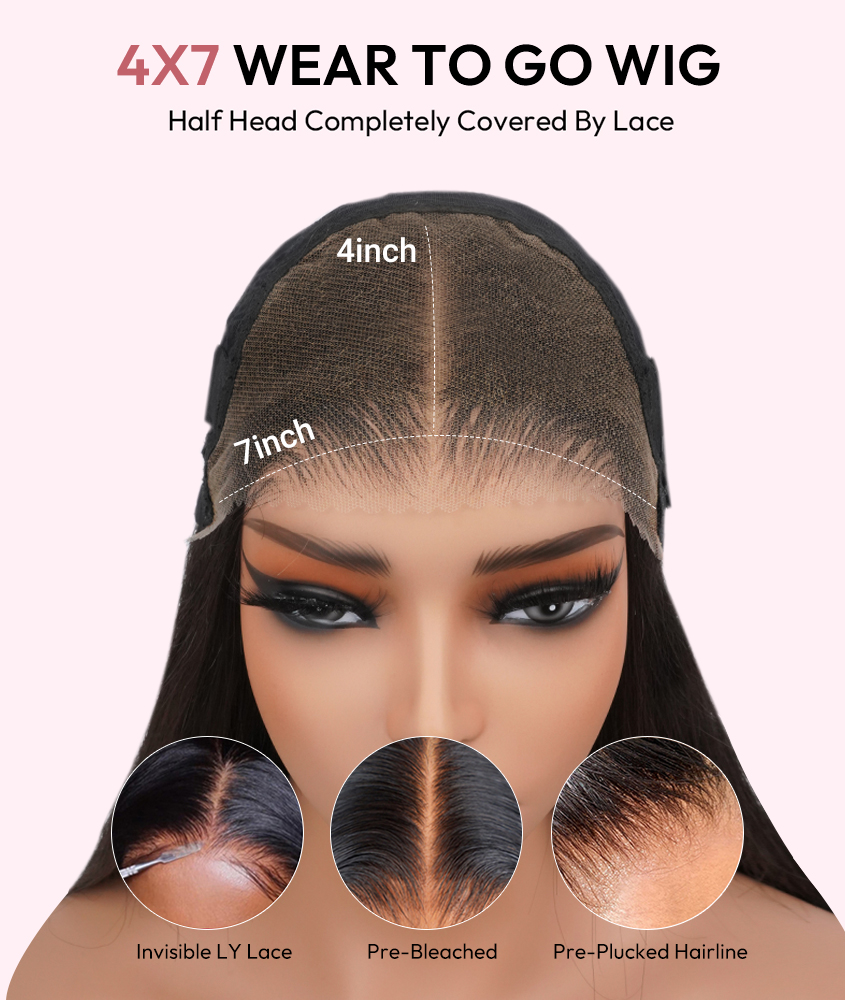 4x7 Ready&Go Bob Short Wigs