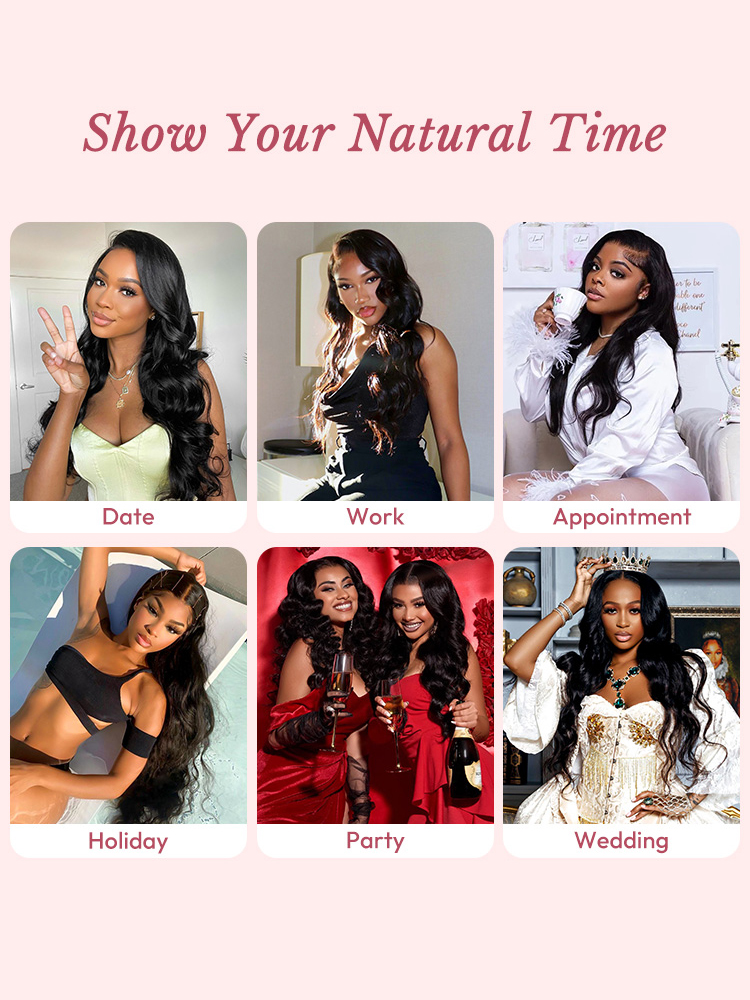 Body Wave Lace Closure Wigs