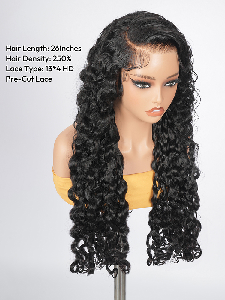 Full Density Indian Curly Wig