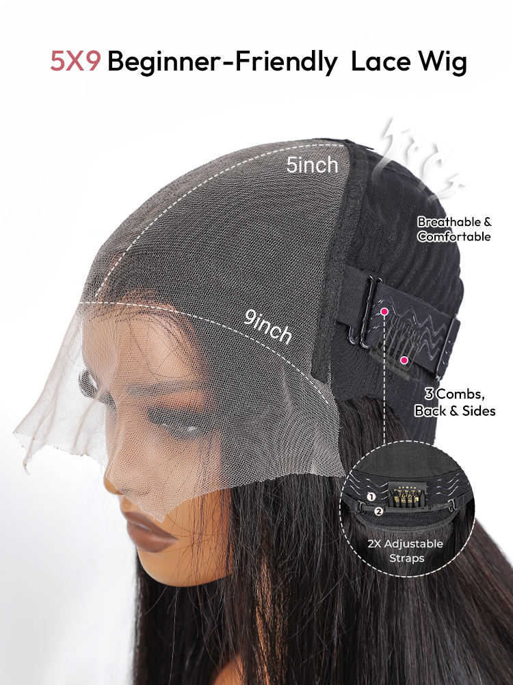 HD Transparent Lace Closure Wig HD Transparent Lace Closure Wig
