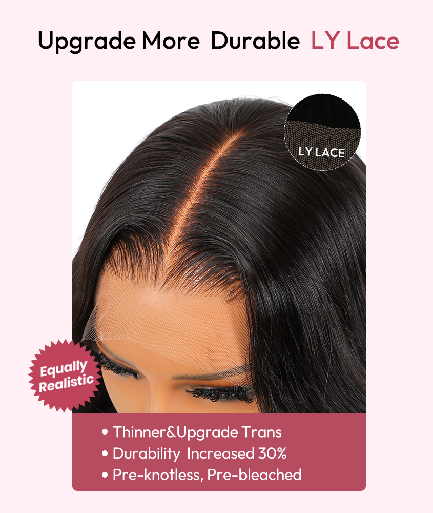 Blonde Skunk Stripe Wig With Upgrade Durable LY Lace