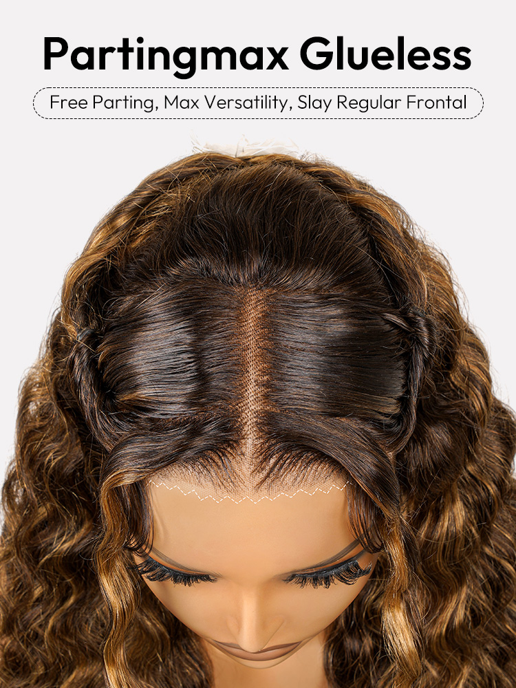 Crimped Wavy Lace Front Wig Crimped Wavy Lace Front Wig