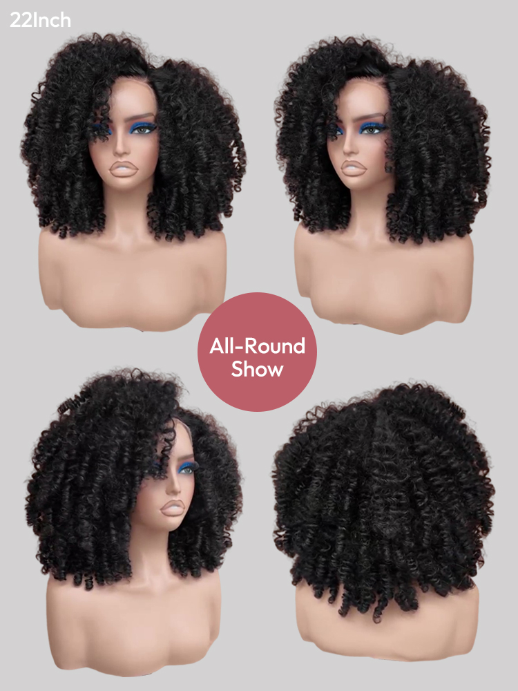 Full Density 22Inch Curly Wig