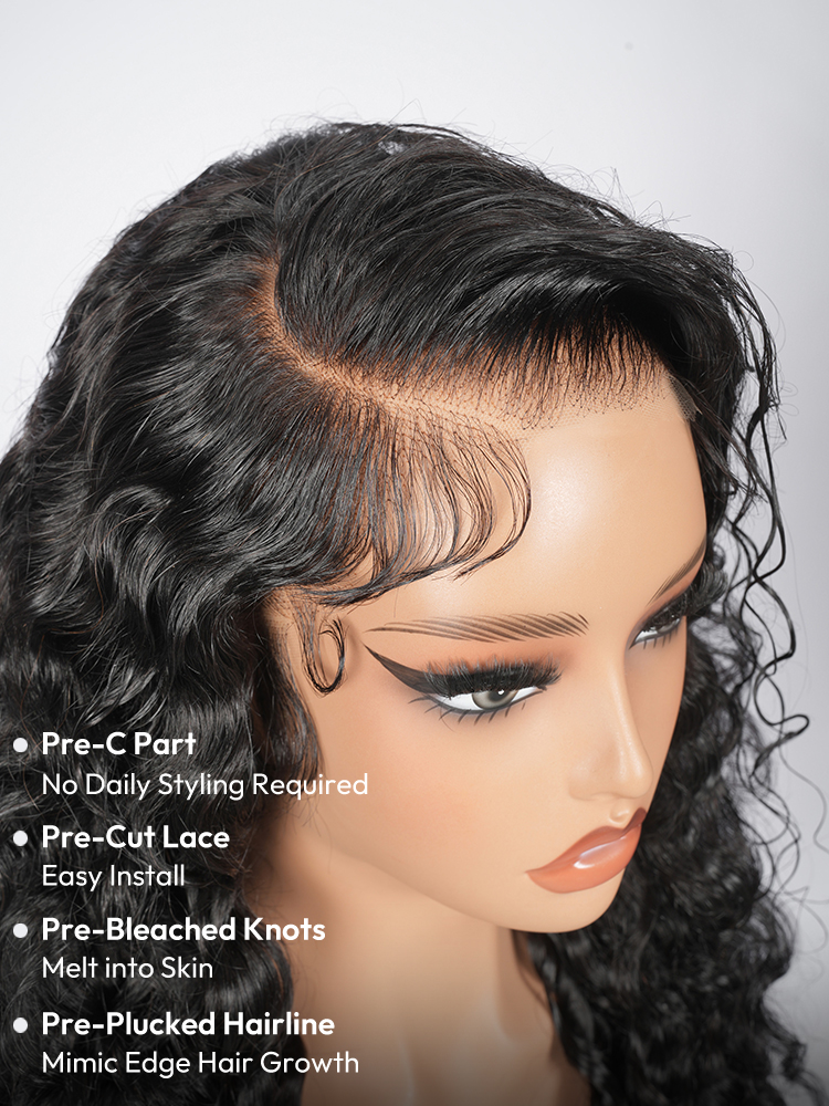 Pre C Part Indian Curly Wig
