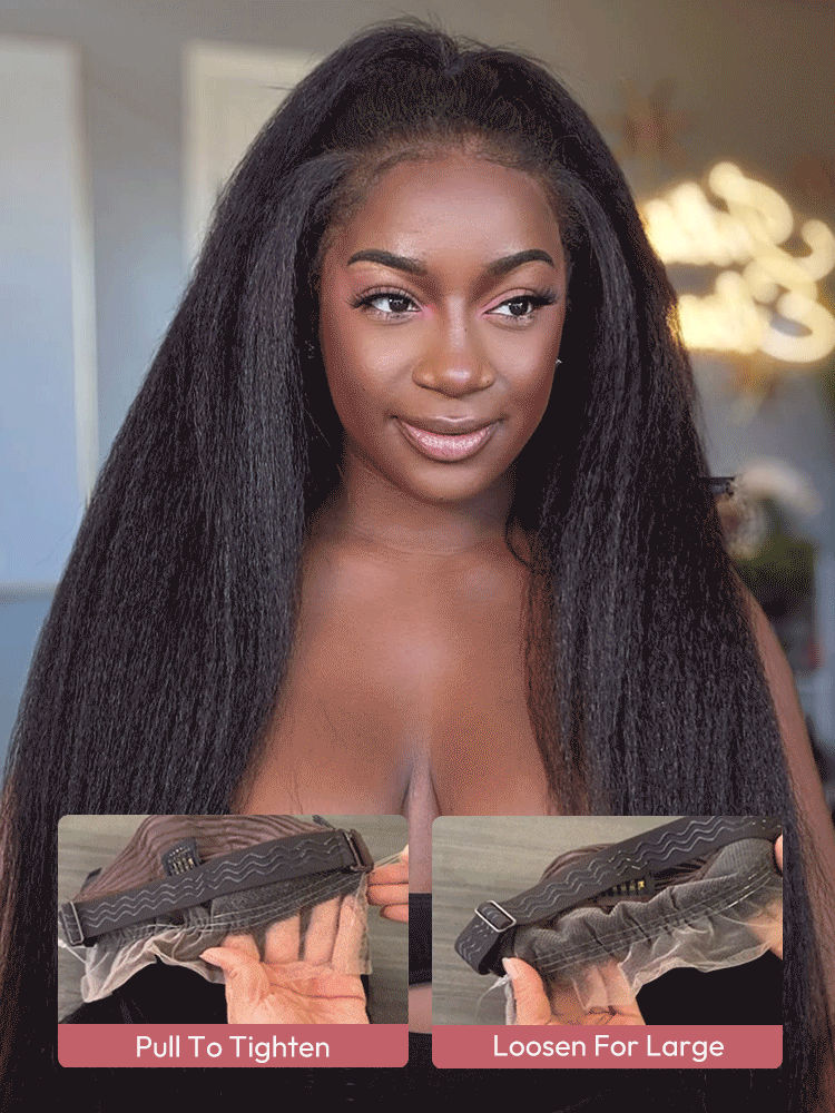 360 Yaki Straight Invisble Drawstring