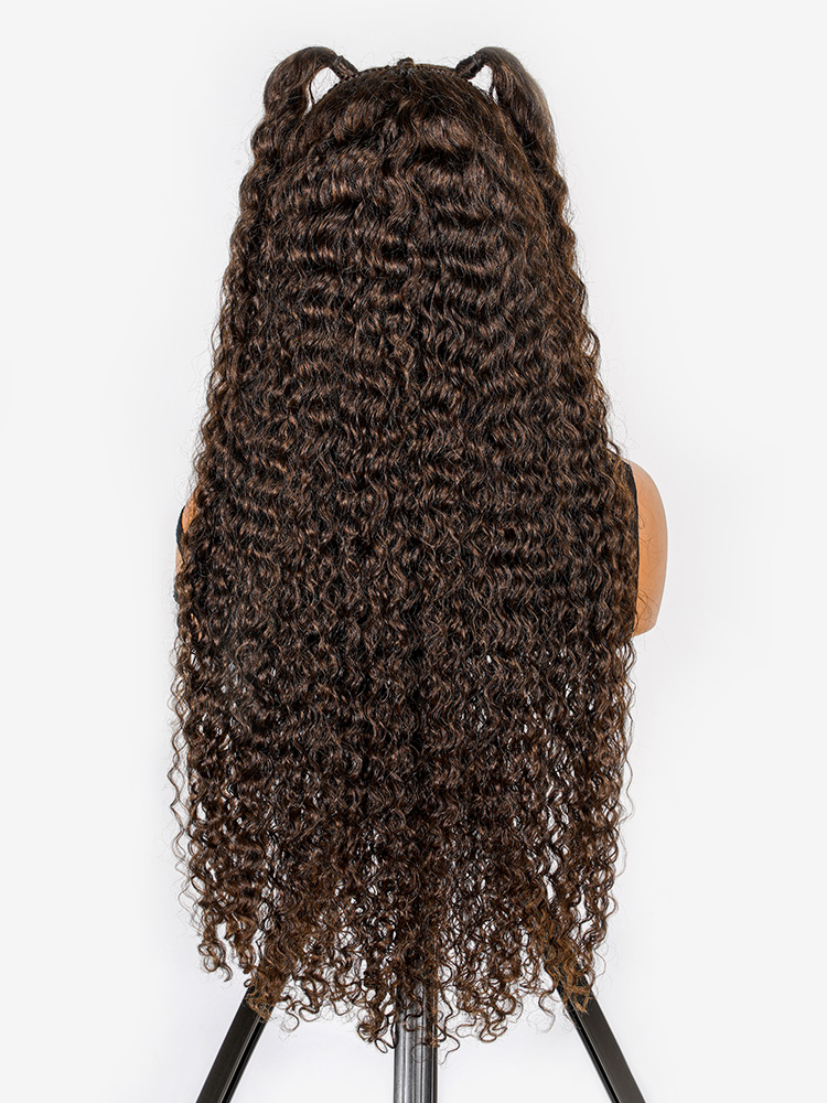 Stylist Brown Deep Wave Wigs