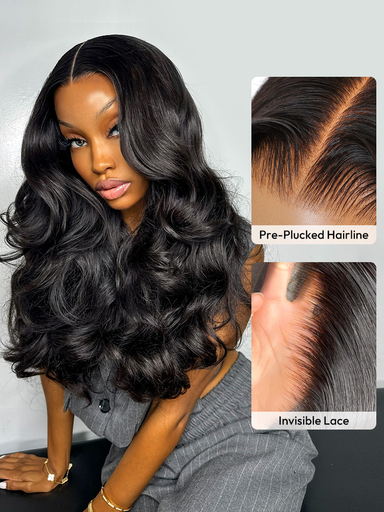 Glueless Wig With Layered Cut Wave Glueless Wig With Layered Cut Wave