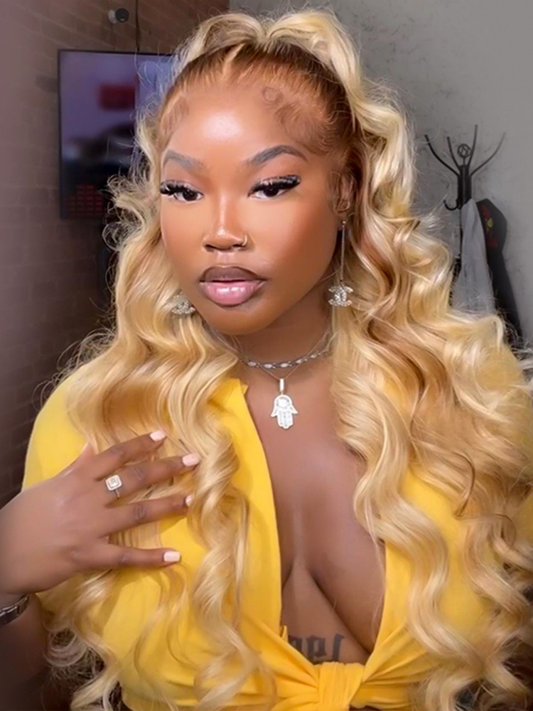 Wig With Dark Roots