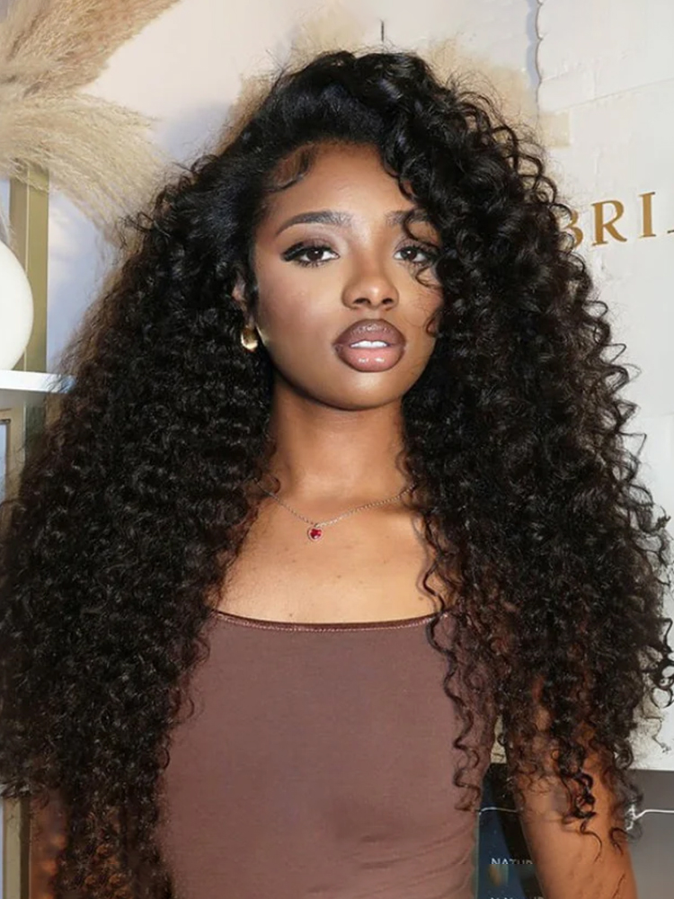Water Wave Half Wig With Flexible Drawstring Water Wave Half Wig With Flexible Drawstring
