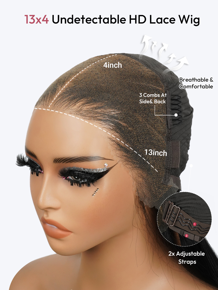 13x4 Undetectable HD Lace Wig