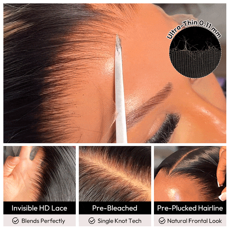 Natural Hairline Wigs Natural Hairline Wigs