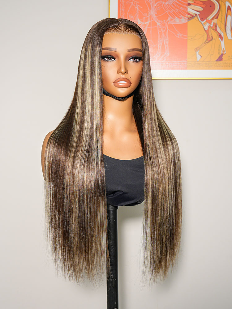 LY Lace Wig With Highlight