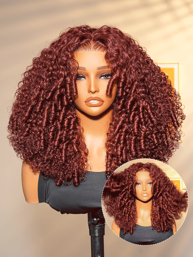 Cherry Cola Red Glueless Wig Cherry Cola Red Glueless Wig