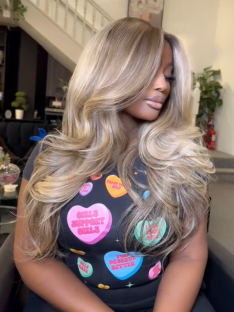 Honey Blonde Glueless Wig Honey Blonde Glueless Wig