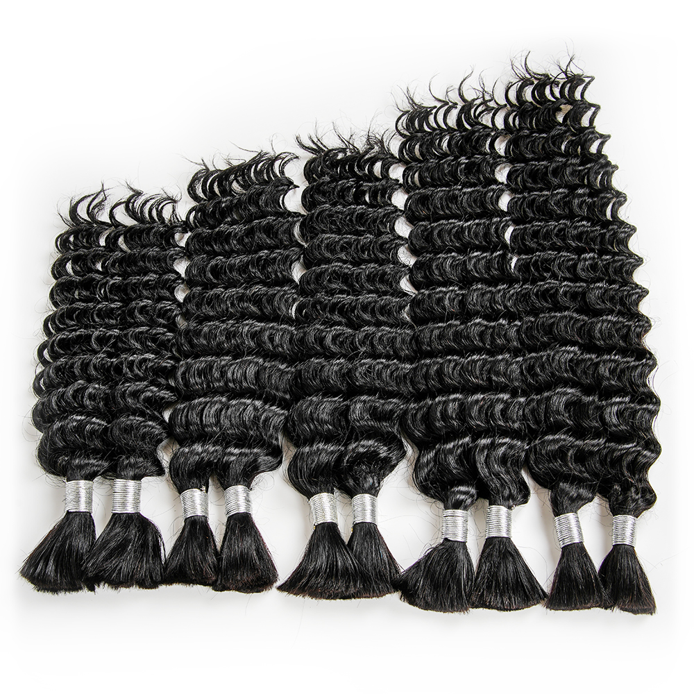 Deep Curly Human Hair Bulk