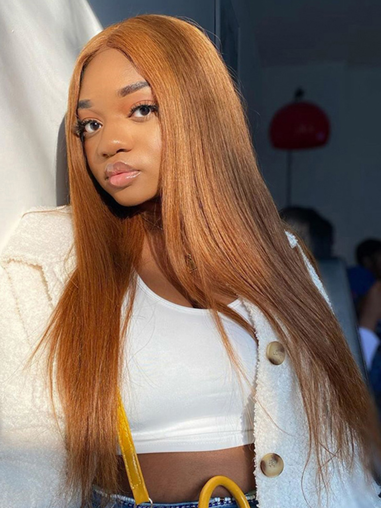 Caramel Brown Glueless Wig