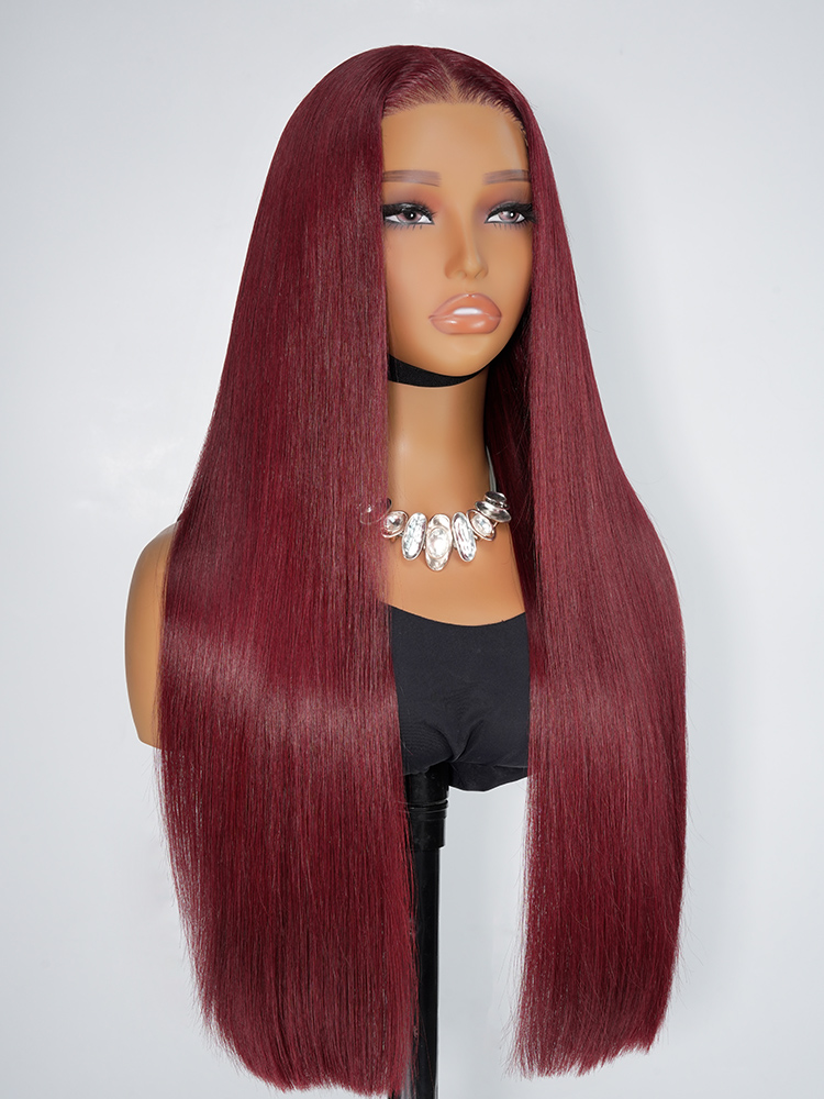 Cherry Cola Red Color Wig Cherry Cola Red Color Wig