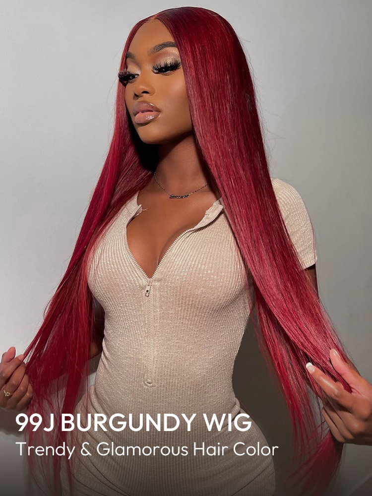 Burgundy Wigs