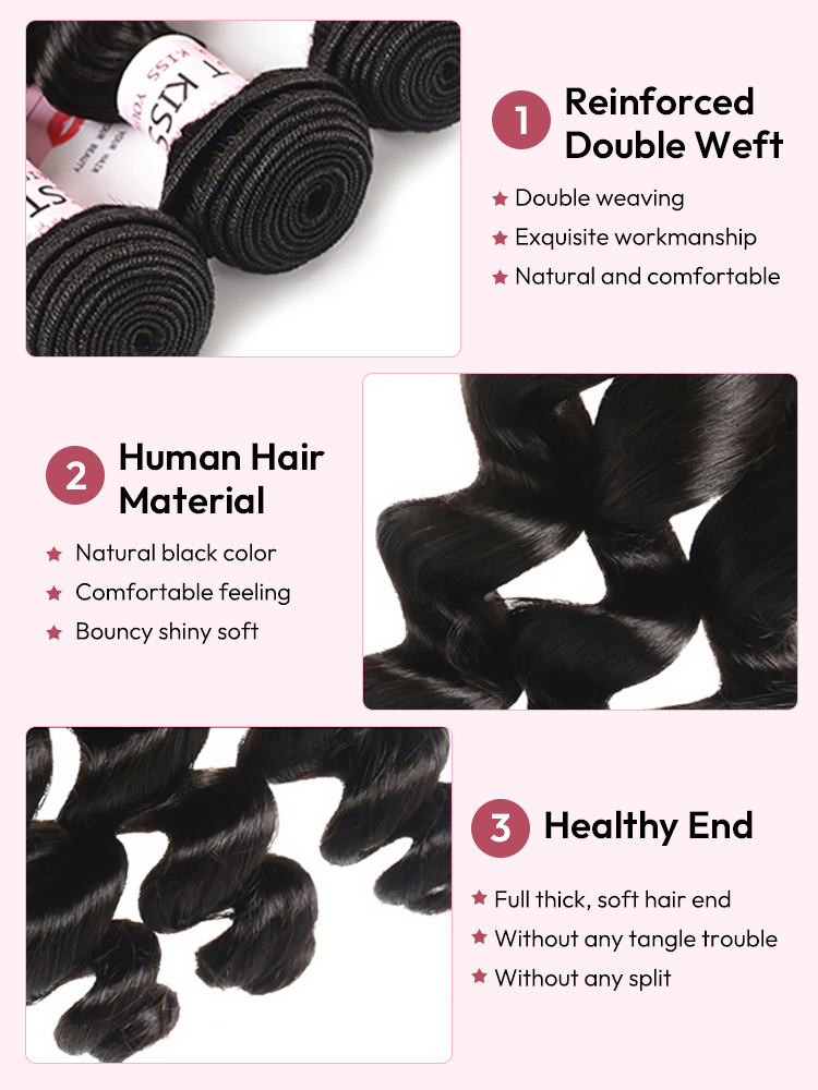 Loose Wave 3 Bundles
