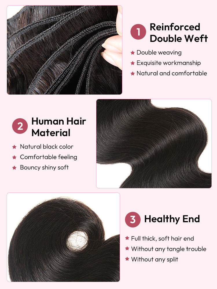 Brazilian Body Wave Bundles