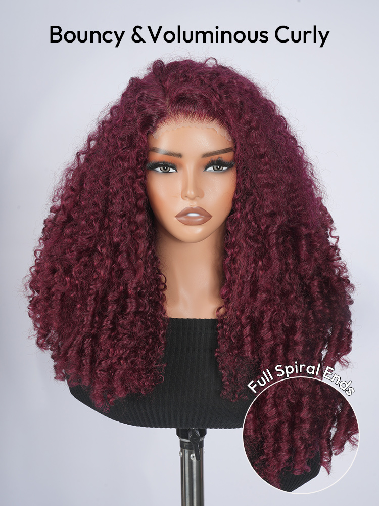 Bouncy&Voluminous Curly