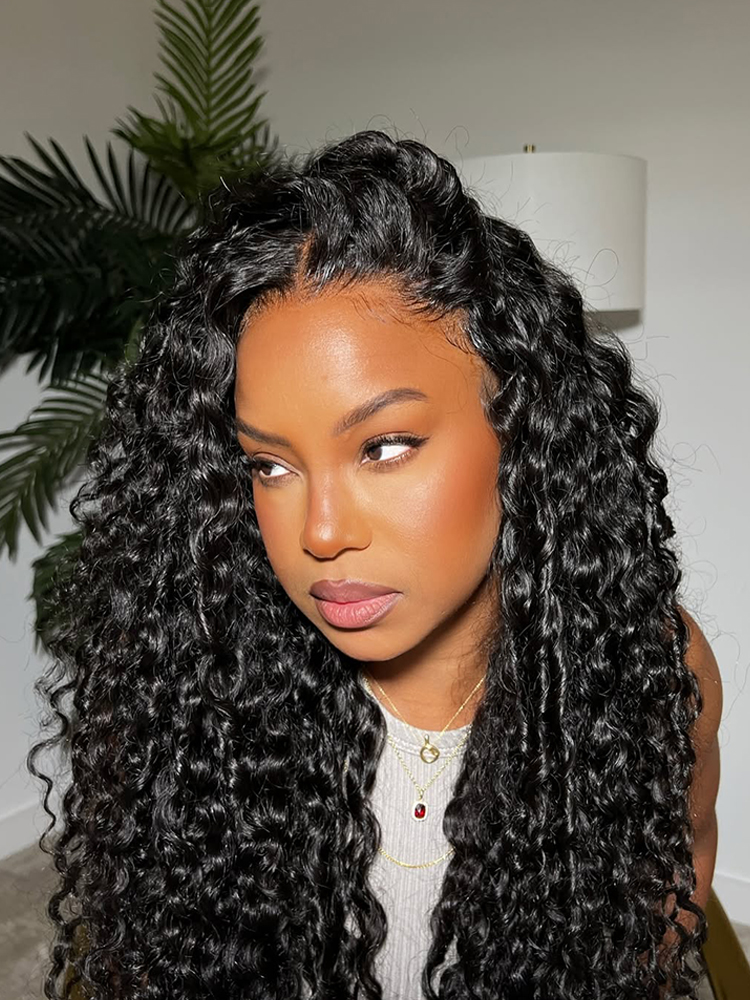 100% Glueless Wig With Burmese Curly