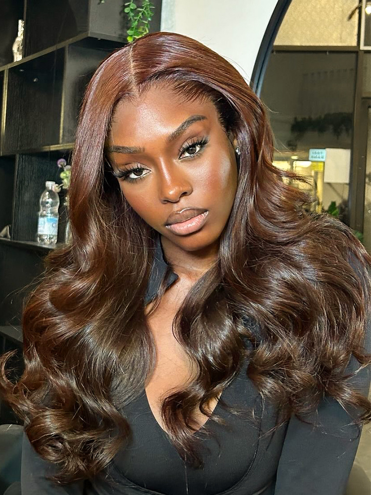 Lagos Hairline Light Brown Loose Body Wig