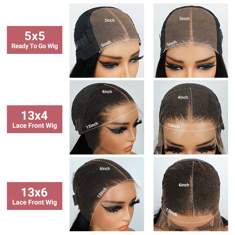 Transparent Lace Front Wigs In Straight And Body Wave -West Kiss Hair