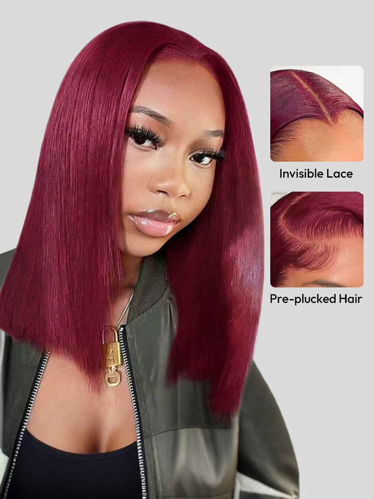 Pre-plucked Bob Wig