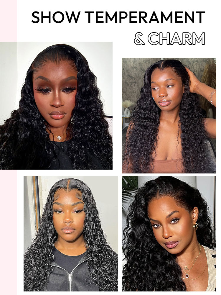 Lagos Hairline Water Wave Wig