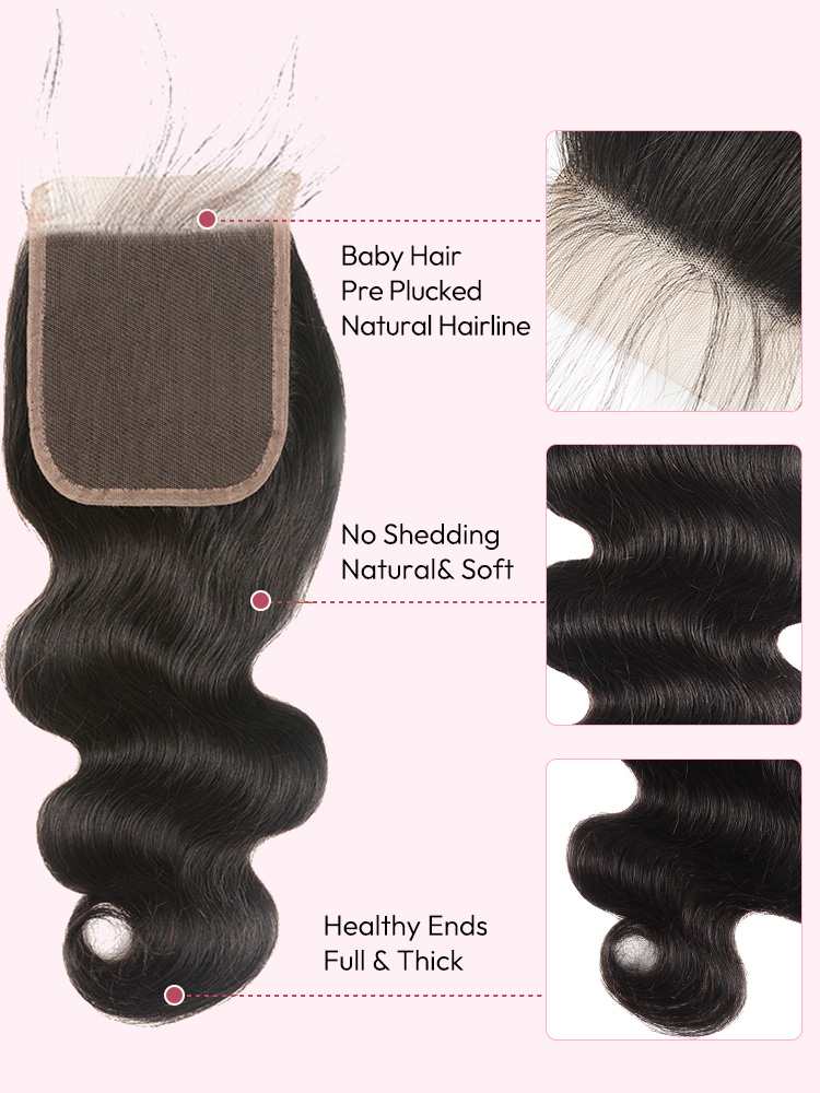 Virgin Hair Lace Closure