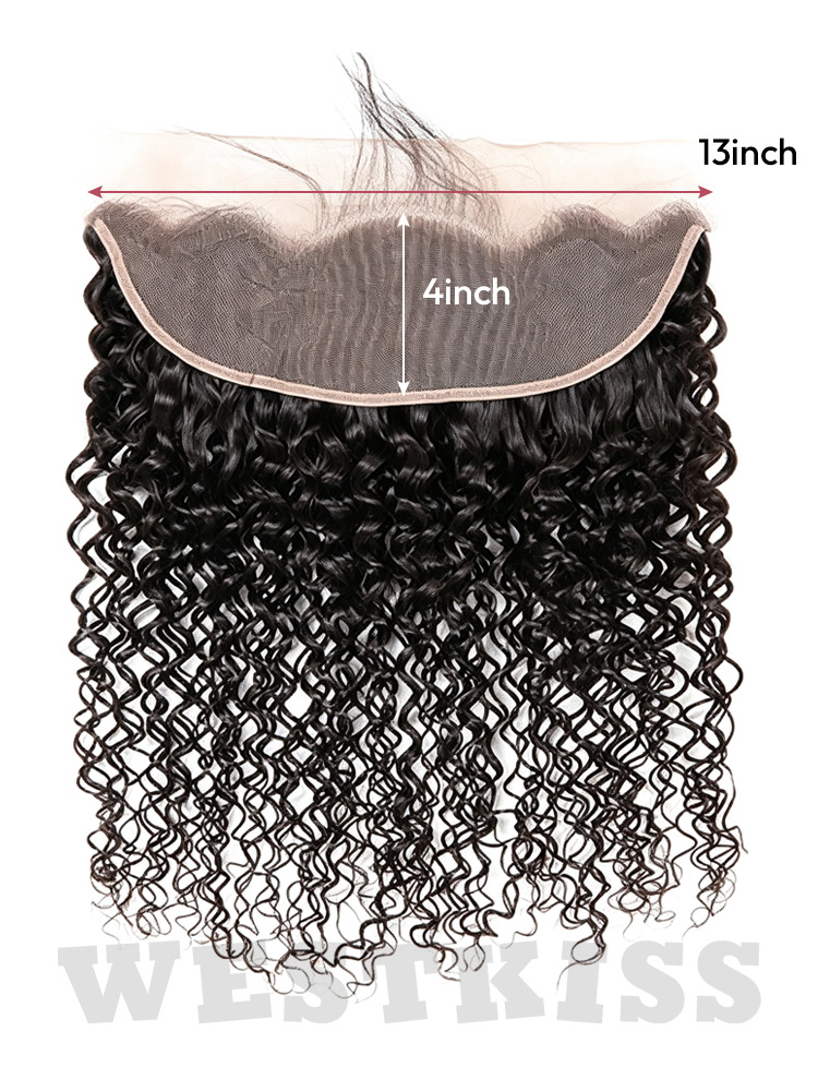 Curly Hair Lace Frontal